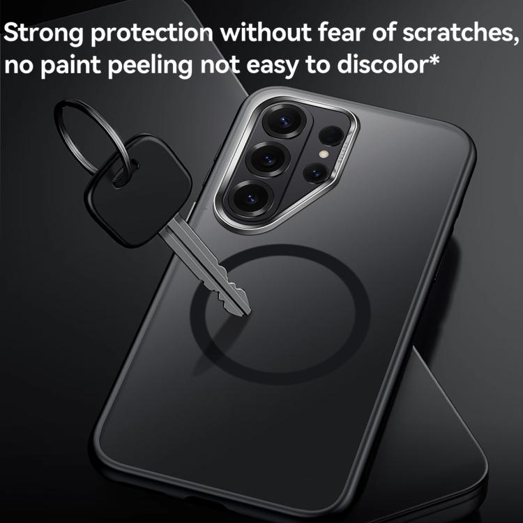 For Samsung Galaxy S26+ 5G SULADA Light Sand MagSafe Magnetic PC Hybrid TPU Phone Case