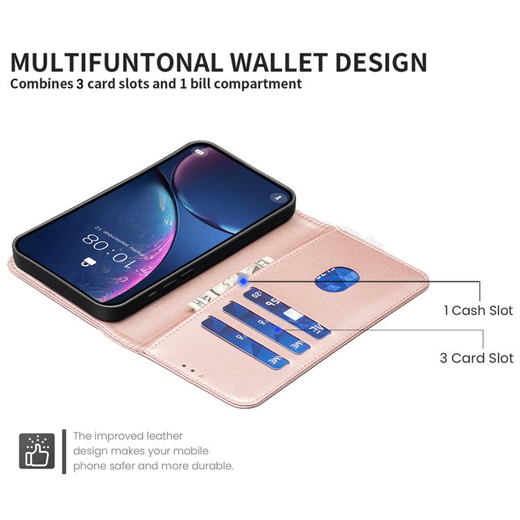 For Redmi Tubo 5 Max / Poco X8 Pro Max Magnetic Buckle Leather Phone Case