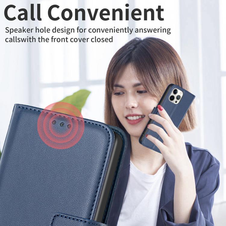 For Redmi Tubo 5 Max / Poco X8 Pro Max Magnetic Buckle Leather Phone Case