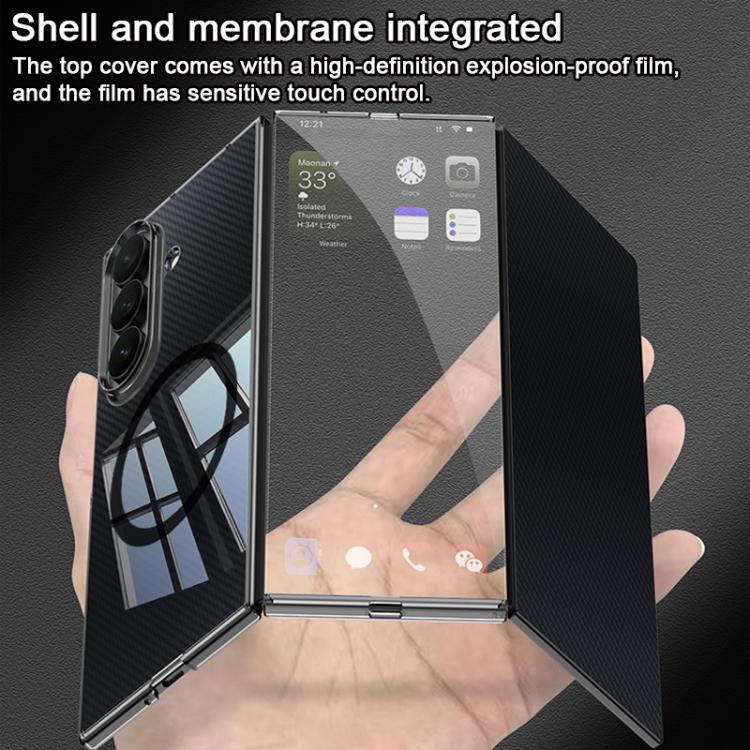 For Samsung Galaxy Z TriFold GKK Integrated Phantom Magnetic Full Coverage Phone Case