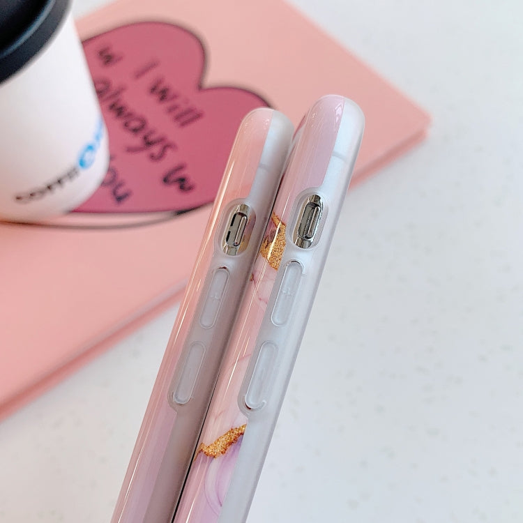 For iPhone 11 Pro Max Irregular Marble Pattern Shockproof Protective Case