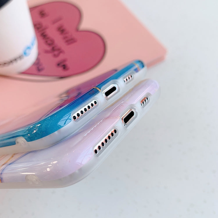 For iPhone 11 Pro Max Irregular Marble Pattern Shockproof Protective Case