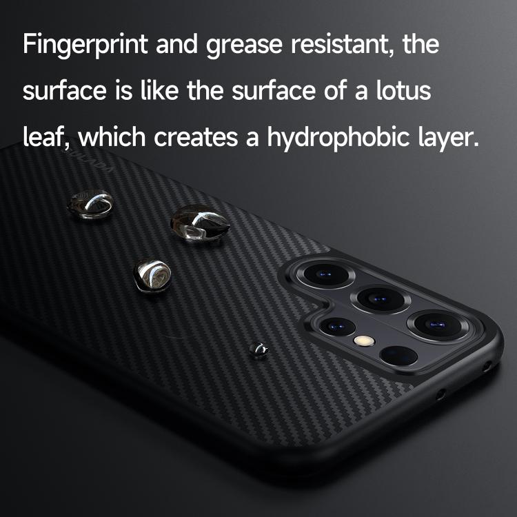 For Samsung Galaxy S26 Ultra 5G SULADA 600D Kevlar Texture PC Shockproof Phone Case