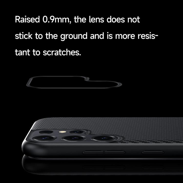 For Samsung Galaxy S26+ 5G SULADA 600D Kevlar Texture PC Shockproof Phone Case