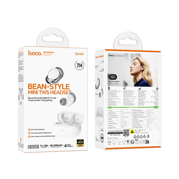 hoco EW207 Sound In-Ear Mini True Wireless Bluetooth Earphones