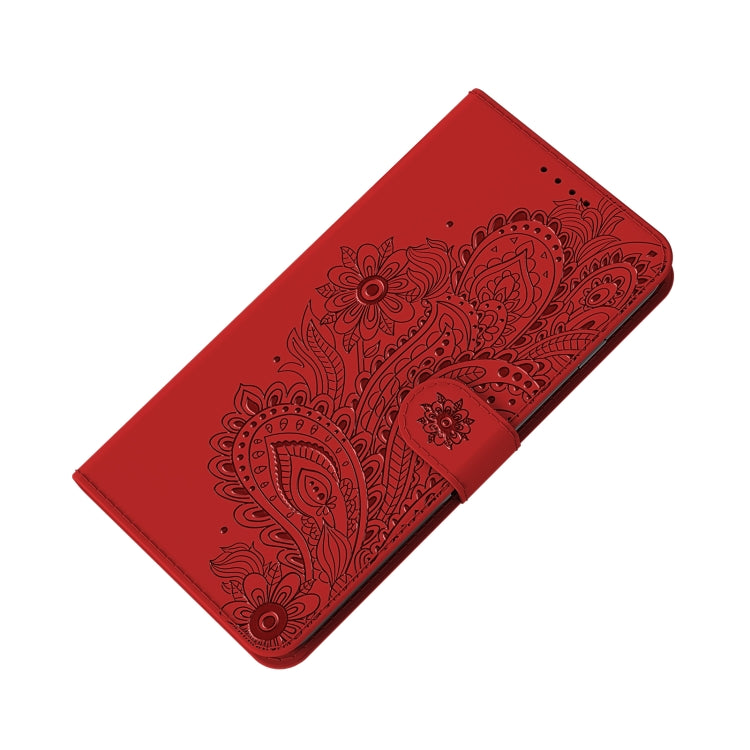For iPhone 11 Peacock Embossed Pattern Horizontal Flip Leather Case with Holder & Card Slots & Wallet & Lanyard