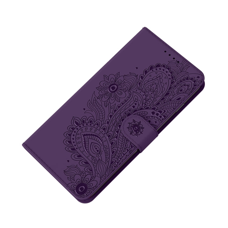 For iPhone 11 Pro Peacock Embossed Pattern Horizontal Flip Leather Case with Holder & Card Slots & Wallet & Lanyard