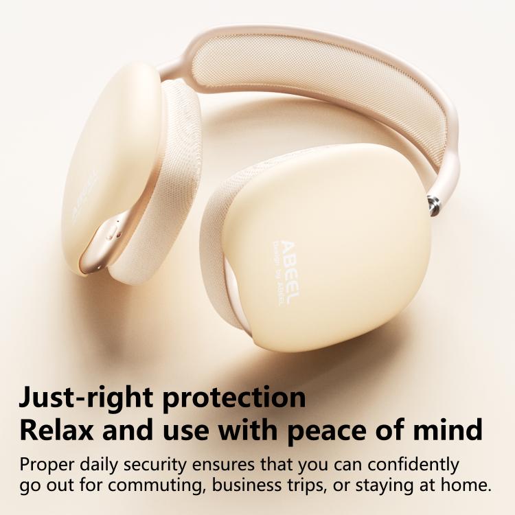 For Apple AirPods Max 2 / Max ABEEL Pure-color Headphones PC Protective Case