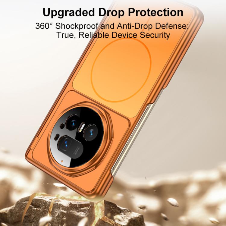 For Honor Magic V5 GKK Change to 17 Series Dual Axis Magnetic Phone Case