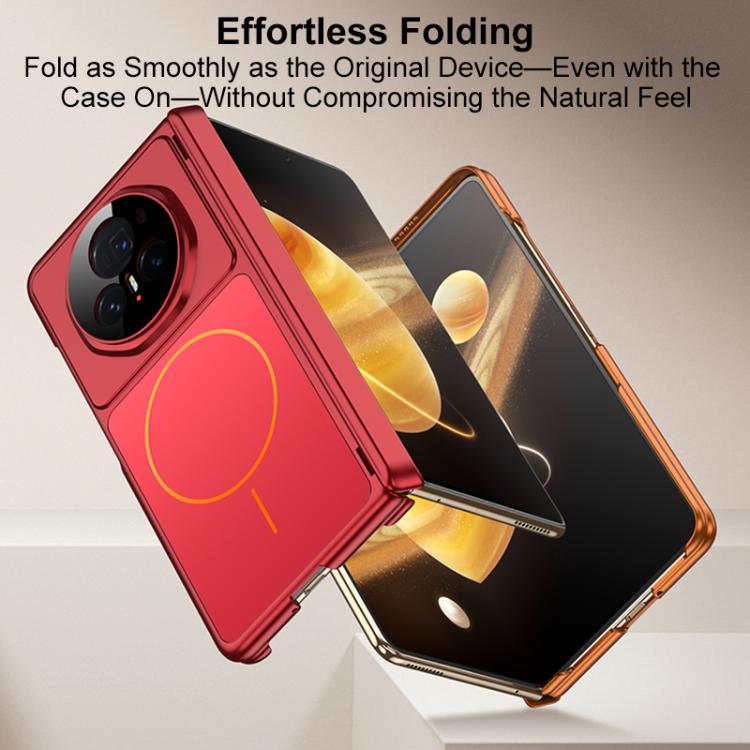 For Honor Magic V3 GKK Change to 17 Series Dual Axis Magnetic Phone Case