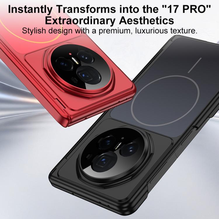 For Honor Magic V3 GKK Change to 17 Series Dual Axis Magnetic Phone Case