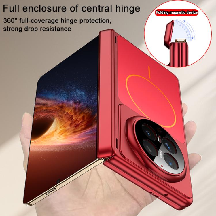 For Honor Magic V6 GKK Change to 17 Series Dual Axis Magnetic Phone Case
