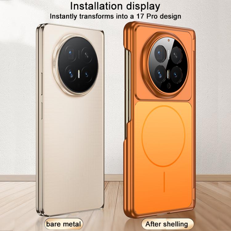 For Honor Magic V6 GKK Change to 17 Series Dual Axis Magnetic Phone Case