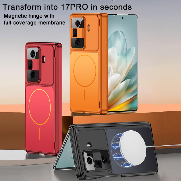 For Honor Magic Vs3 GKK Change to 17 Series Dual Axis Magnetic Phone Case