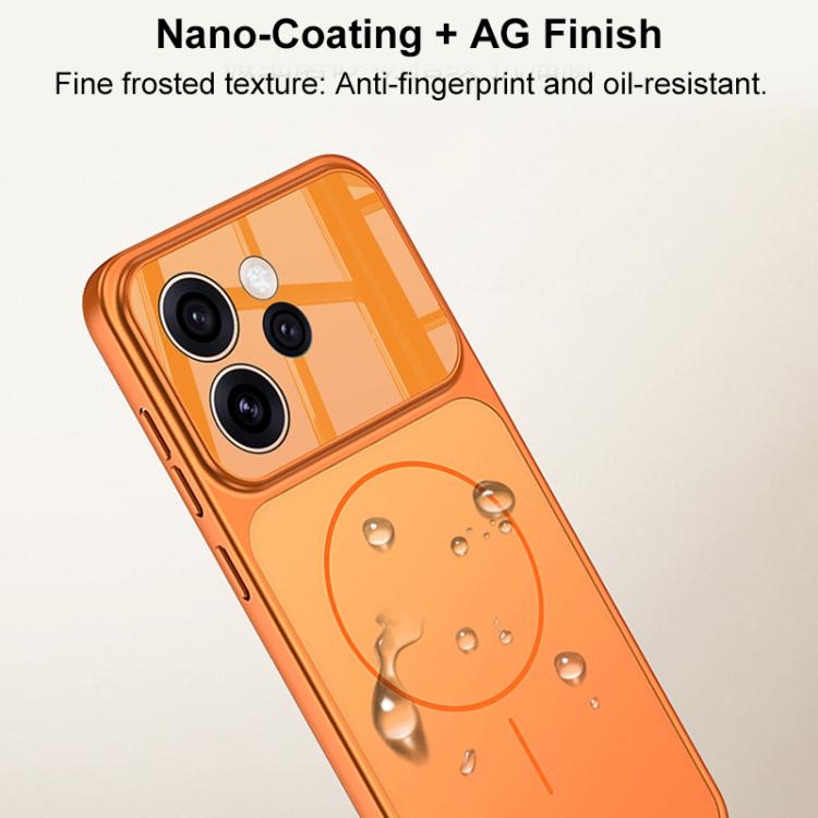 For OPPO Reno15 5G Global GKK Change to 17 Pro Series Frosted Ultra-thin MagSafe Magnetic Phone Case