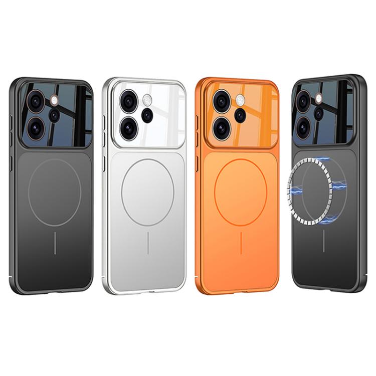 For OPPO Reno15 5G Global GKK Change to 17 Pro Series Frosted Ultra-thin MagSafe Magnetic Phone Case