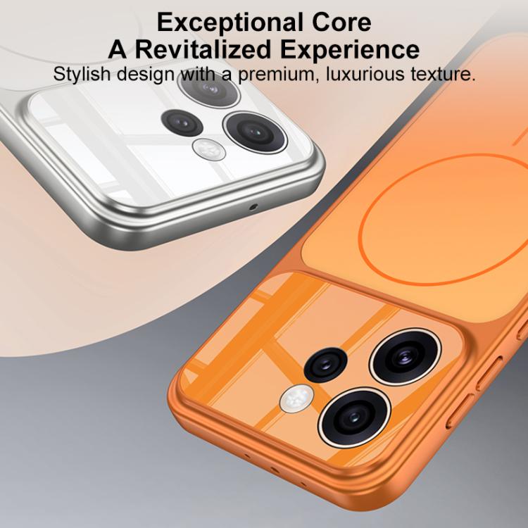 For OPPO Reno15 5G Global GKK Change to 17 Pro Series Frosted Ultra-thin MagSafe Magnetic Phone Case