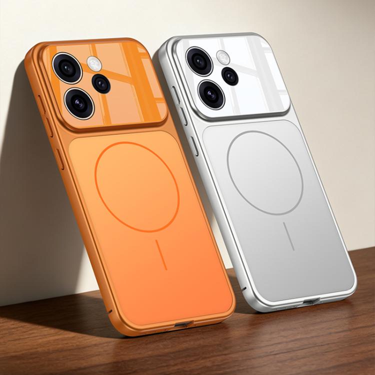 For OPPO Reno15 Pro 5G Global GKK Change to 17 Pro Series Frosted Ultra-thin MagSafe Magnetic Phone Case