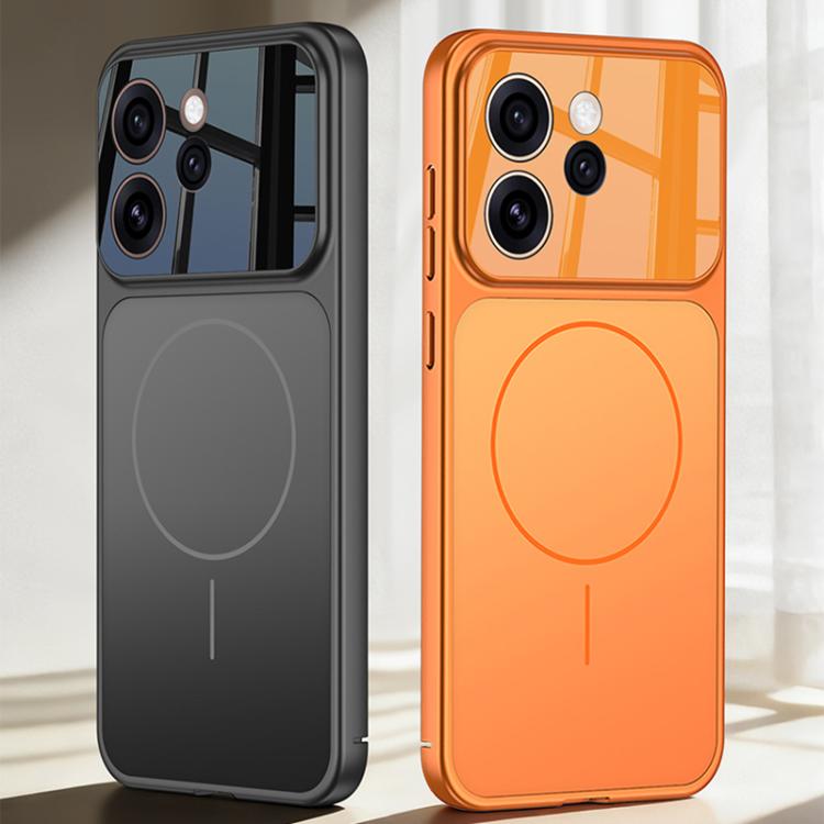 For OPPO Reno15 Pro 5G Global GKK Change to 17 Pro Series Frosted Ultra-thin MagSafe Magnetic Phone Case