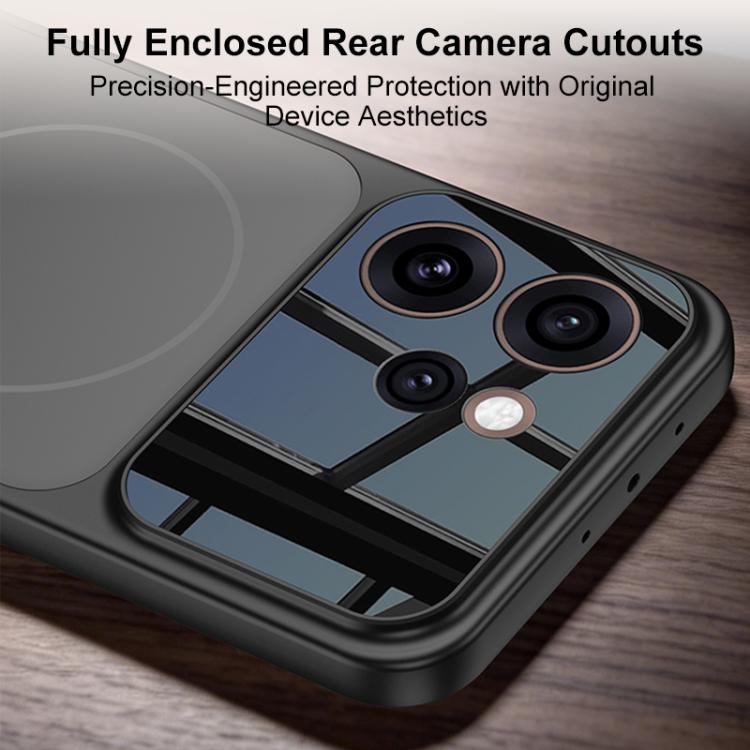 For OPPO Reno15 Pro 5G Global GKK Change to 17 Pro Series Frosted Ultra-thin MagSafe Magnetic Phone Case