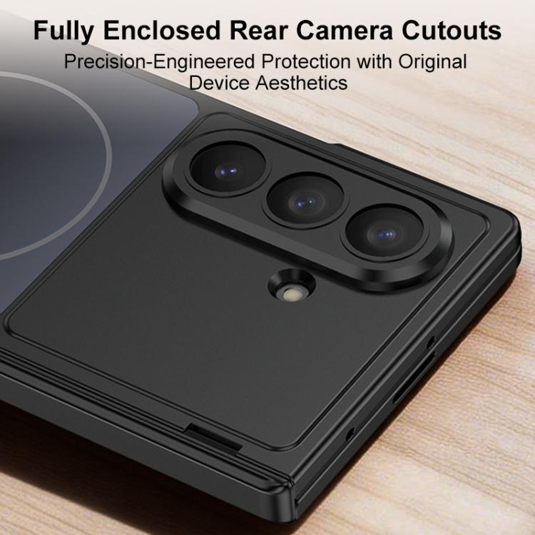 For Samsung Galaxy Z Fold7 5G GKK Change to 17 Series Dual Axis Magnetic Phone Case