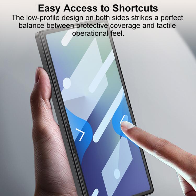 For Samsung Galaxy Z Fold7 5G GKK Change to 17 Series Dual Axis Magnetic Phone Case