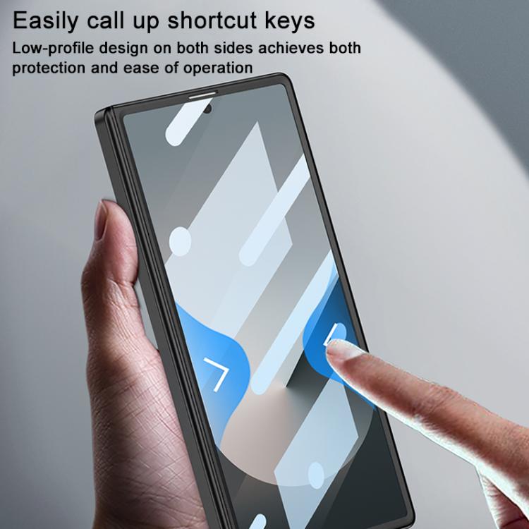 For Samsung Galaxy Z Fold6 5G GKK Change to 17 Series Dual Axis Magnetic Phone Case
