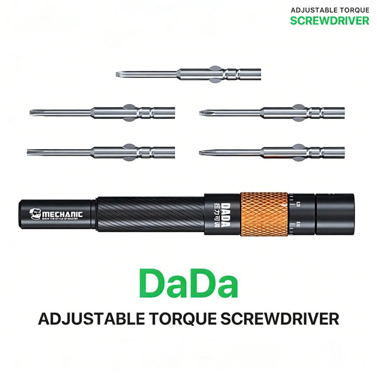 Mechanic DADA Auto-Lock Adjustable Torque Screwdriver Set