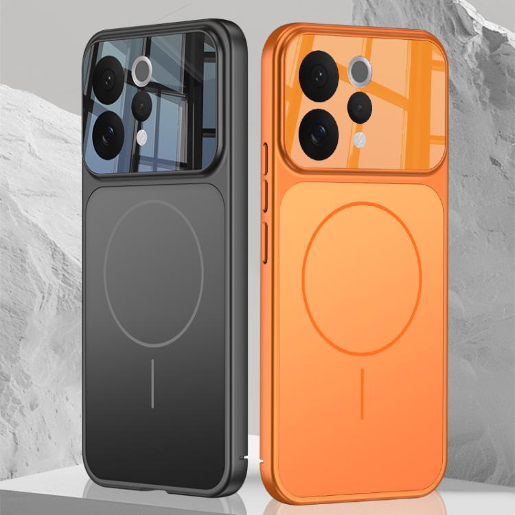 For vivo S50 5G GKK Change to 17 Pro Series Frosted Ultra-thin MagSafe Magnetic Phone Case