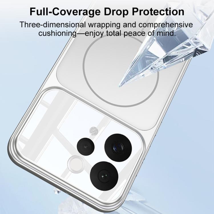 For vivo S50 5G GKK Change to 17 Pro Series Frosted Ultra-thin MagSafe Magnetic Phone Case