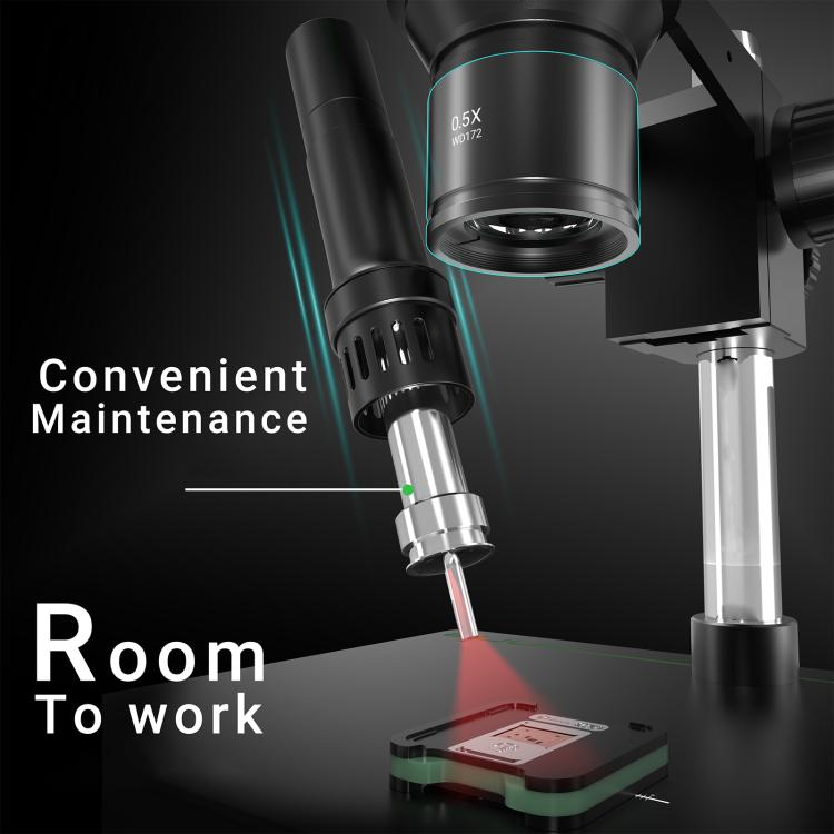 2uul MS05 55MM WD172 0.5X Lens for 2uul MC7060 Microscope