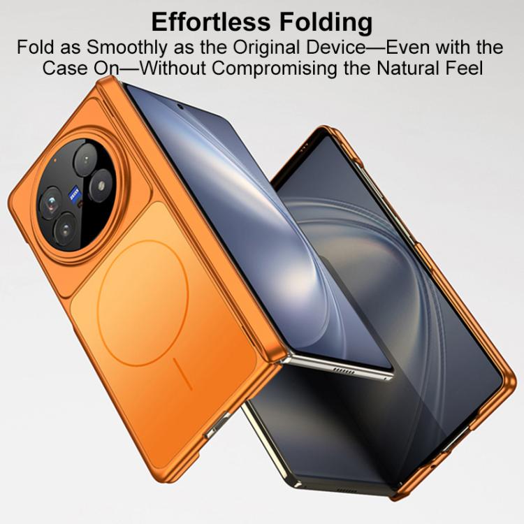 For vivo X Fold5 GKK Change to 17 Series Dual Axis Magnetic Phone Case