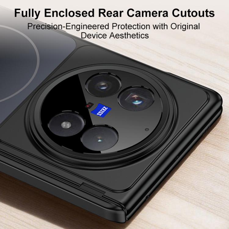 For vivo X Fold5 GKK Change to 17 Series Dual Axis Magnetic Phone Case