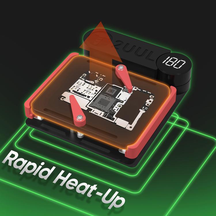 2uul PH11 Motherboard PCB Delamination Rebonding HOT-BLOCK Preheater, Plug:EU Plug