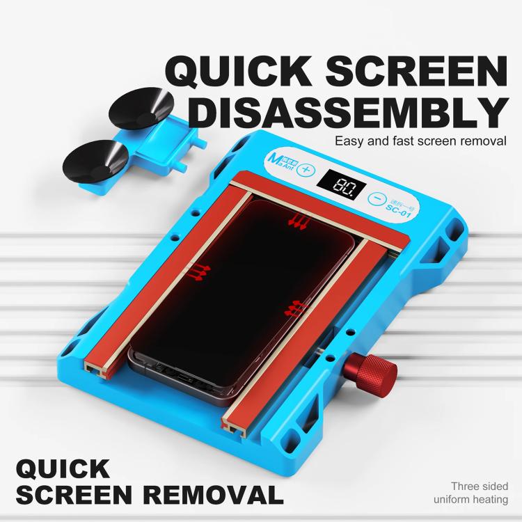 MaAnt SC-01 Quick Release NO.1 Heating Screen Removal and Adhesive Elimination Machine
