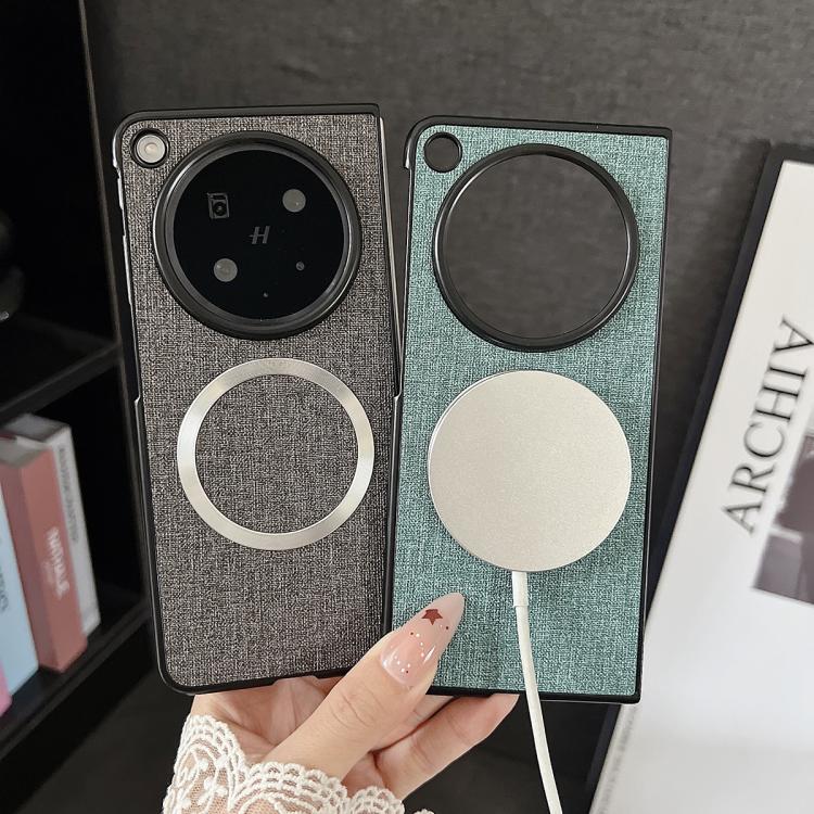 For OPPO Find N6 5G CD Magsafe Magnetic Cloth Texture Phone Case