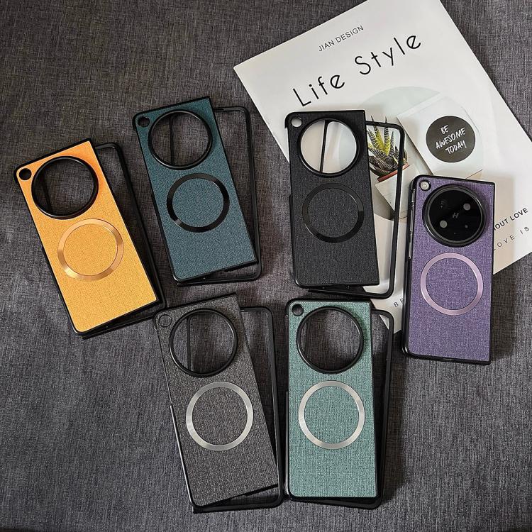 For OPPO Find N6 5G CD Magsafe Magnetic Cloth Texture Phone Case