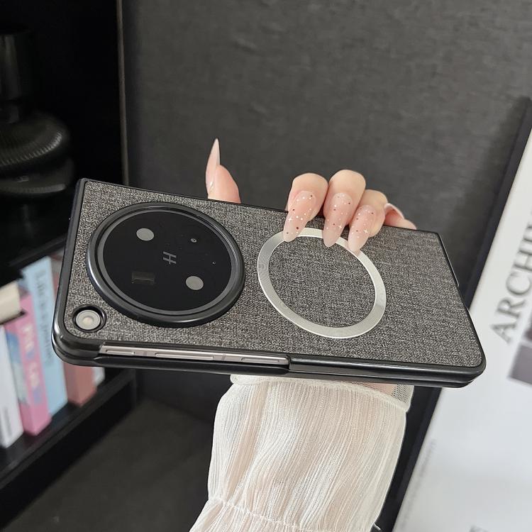 For OPPO Find N6 5G CD Magsafe Magnetic Cloth Texture Phone Case