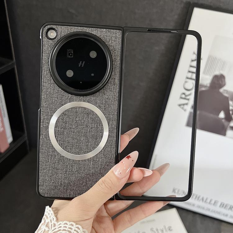 For OPPO Find N6 5G CD Magsafe Magnetic Cloth Texture Phone Case