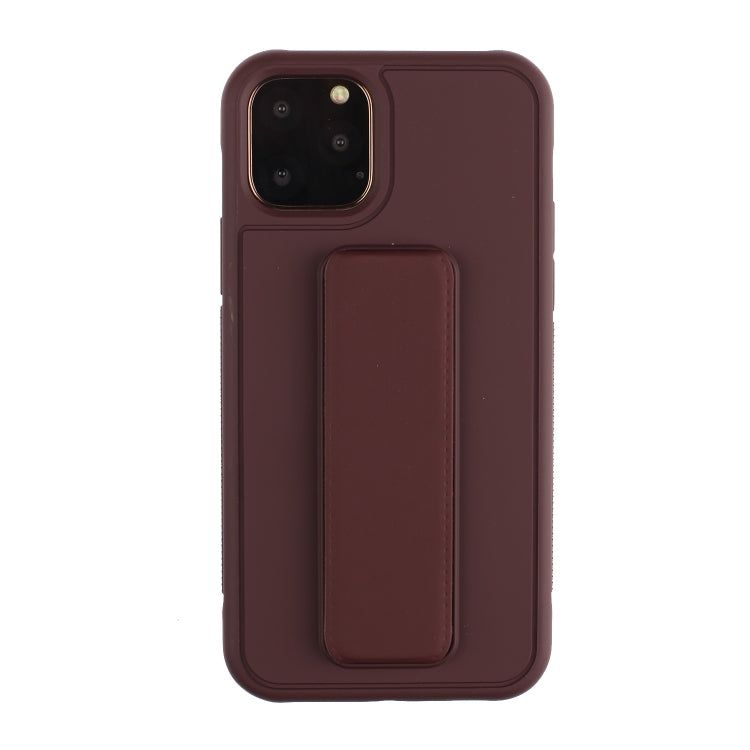 For iPhone 12 mini Shockproof PC + TPU Protective Case with Wristband & Holder