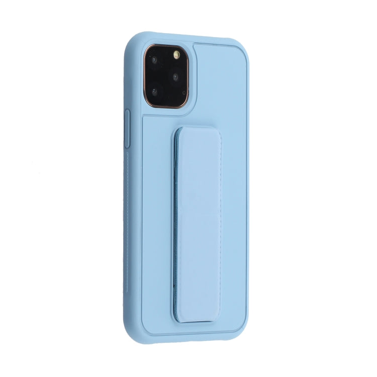 For iPhone 12 / 12 Pro Shockproof PC + TPU Protective Case with Wristband & Holder