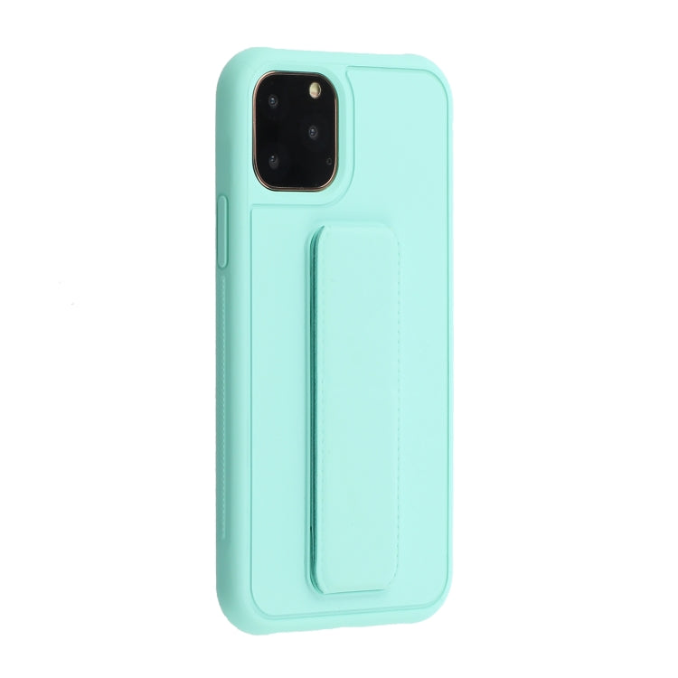 For iPhone 12 / 12 Pro Shockproof PC + TPU Protective Case with Wristband & Holder