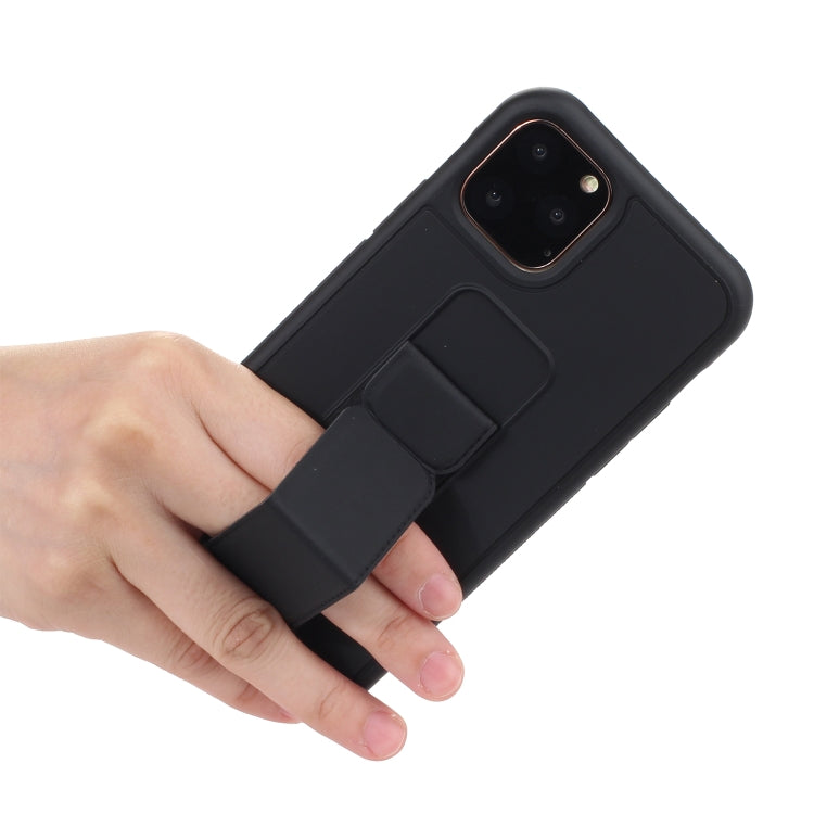For iPhone 12 Pro Max Shockproof PC + TPU Protective Case with Wristband & Holder