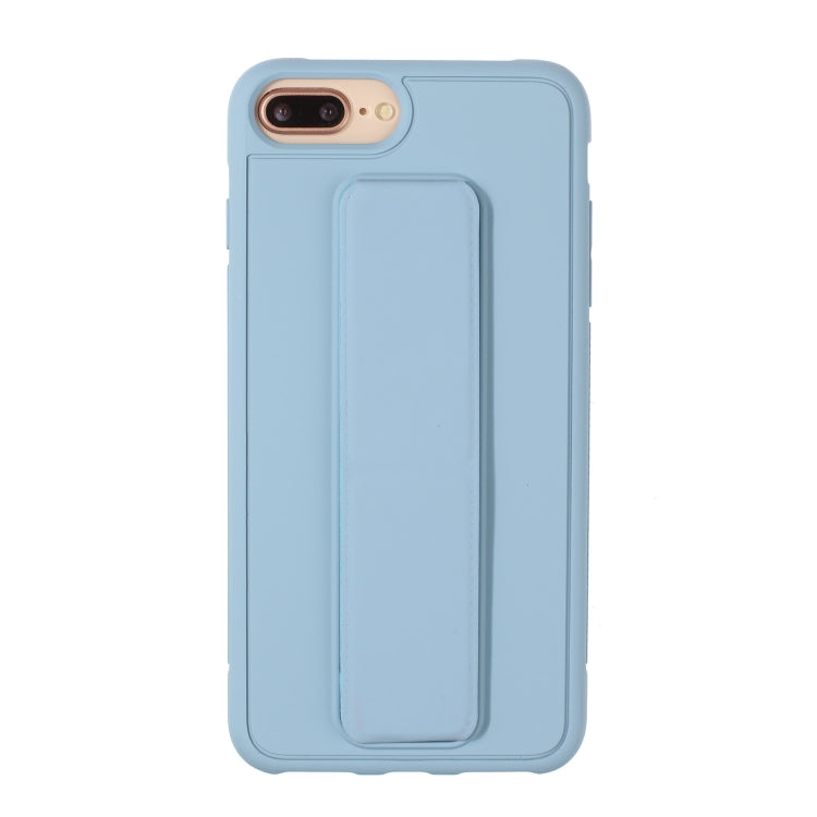 For iPhone SE 2022 / SE 2020 / 8 / 7 Shockproof PC + TPU Protective Case with Wristband & Holder