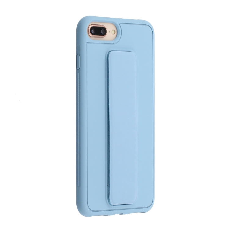 For iPhone SE 2022 / SE 2020 / 8 / 7 Shockproof PC + TPU Protective Case with Wristband & Holder
