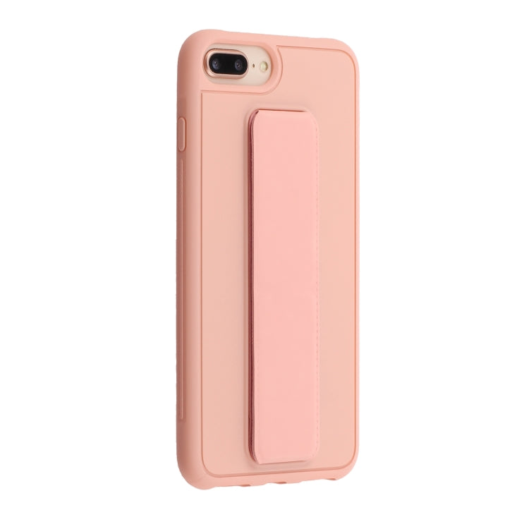 For iPhone SE 2022 / SE 2020 / 8 / 7 Shockproof PC + TPU Protective Case with Wristband & Holder