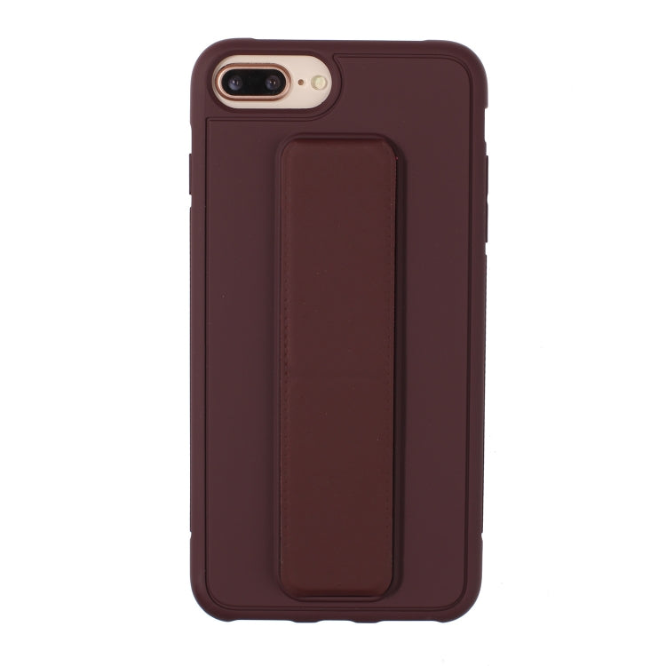 For iPhone SE 2022 / SE 2020 / 8 / 7 Shockproof PC + TPU Protective Case with Wristband & Holder