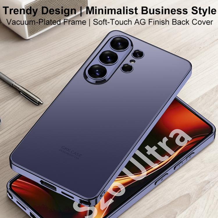 For Samsung Galaxy S26 Ultra 5G GKK AG Phantom Full Coverage Magnetic Phone Case without Pen