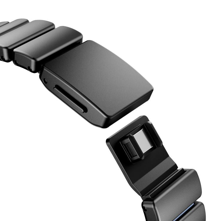 For Apple Watch 42mm / 41mm / 40mm / 38mm One-bead Waist Stainless Steel Norman Buckle Magnetic Watch Band