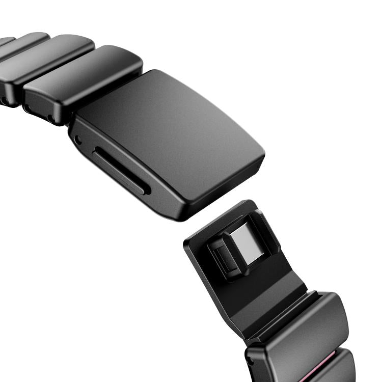 For Apple Watch 42mm / 41mm / 40mm / 38mm One-bead Waist Stainless Steel Norman Buckle Magnetic Watch Band